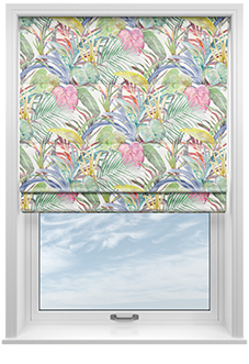 Los Angeles Velvet, Fruit Salad - Roman Blind